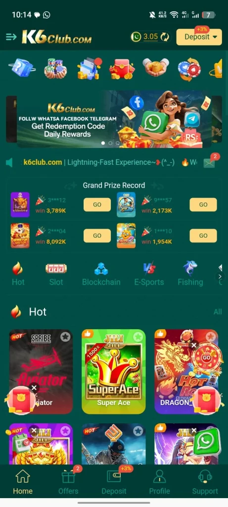 K6club game apkscore.net